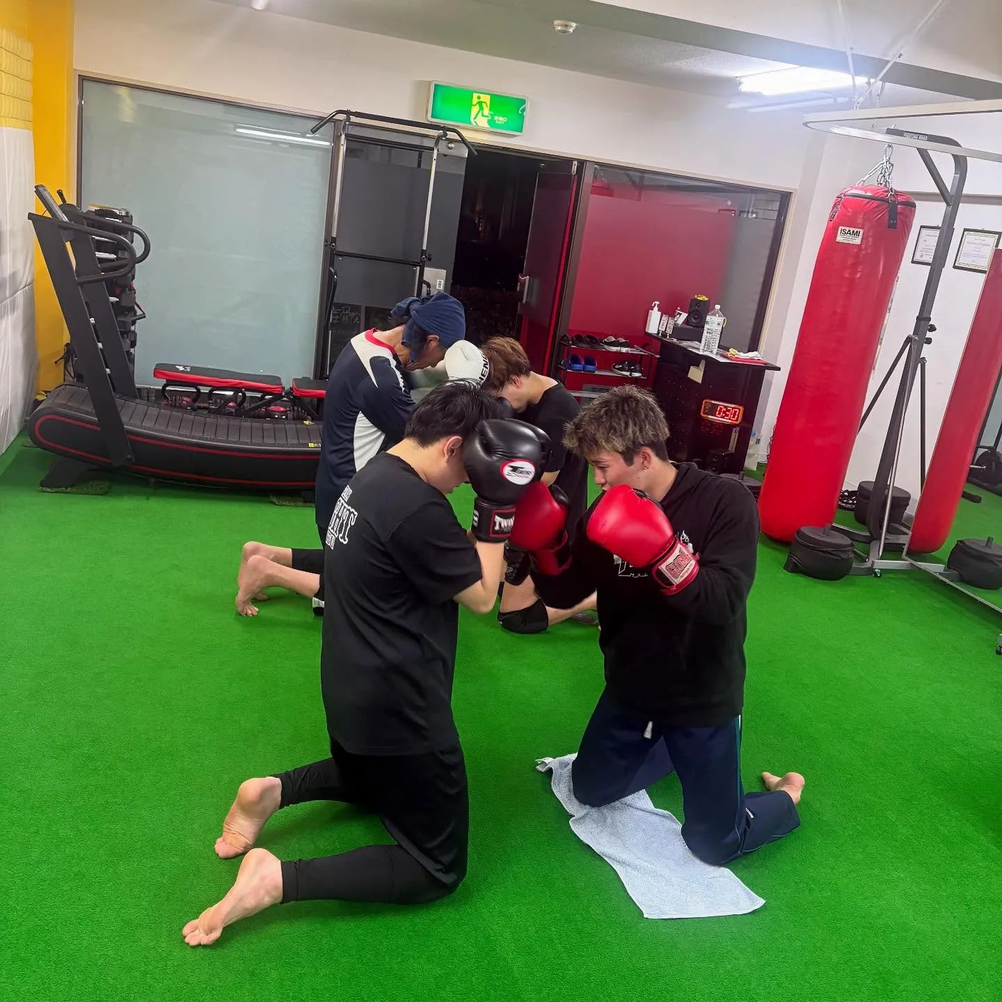 近距離練習🥊
