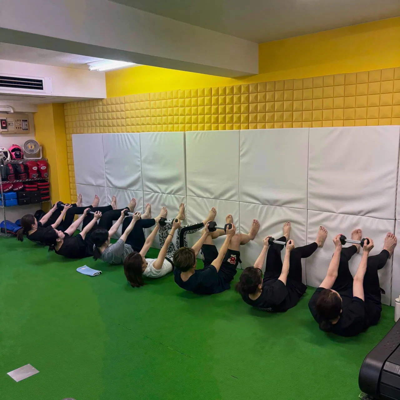 気になるお腹周りを集中トレーニング💪